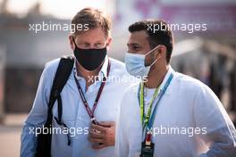 (L to R): Martin Whitaker (GBR) CEO Saudi Arabian GP. 11.09.2021. Formula 1 World Championship, Rd 14, Italian Grand Prix, Monza, Italy, Sprint Day.