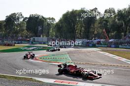 Charles Leclerc (MON) Ferrari SF-21. 11.09.2021. Formula 1 World Championship, Rd 14, Italian Grand Prix, Monza, Italy, Sprint Day.
