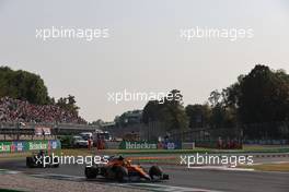 Lando Norris (GBR) McLaren MCL35M. 11.09.2021. Formula 1 World Championship, Rd 14, Italian Grand Prix, Monza, Italy, Sprint Day.