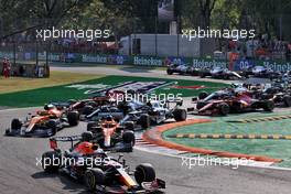 Max Verstappen (NLD) Red Bull Racing RB16B at the start. 11.09.2021. Formula 1 World Championship, Rd 14, Italian Grand Prix, Monza, Italy, Sprint Day.