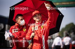 Charles Leclerc (MON) Ferrari. 11.09.2021. Formula 1 World Championship, Rd 14, Italian Grand Prix, Monza, Italy, Sprint Day.