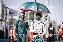 Lance Stroll (CDN) Aston Martin F1 Team. 11.09.2021. Formula 1 World Championship, Rd 14, Italian Grand Prix, Monza, Italy, Sprint Day.