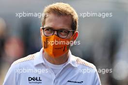 Andreas Seidl, McLaren Managing Director. 11.09.2021. Formula 1 World Championship, Rd 14, Italian Grand Prix, Monza, Italy, Sprint Day.