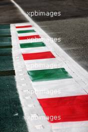 Circuit atmosphere - track detail. 09.09.2021. Formula 1 World Championship, Rd 14, Italian Grand Prix, Monza, Italy, Preparation Day.