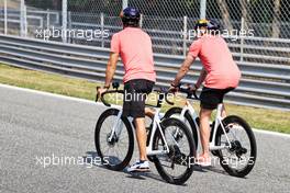 Max Verstappen (NLD) Red Bull Racing rides the circuit with team mate Sergio Perez (MEX) Red Bull Racing. 09.09.2021. Formula 1 World Championship, Rd 14, Italian Grand Prix, Monza, Italy, Preparation Day.
