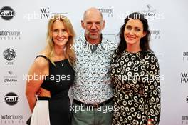 (L to R): Sonia Irvine (GBR) with Adrian Newey (GBR) Red Bull Racing Chief Technical Officer and his wife Amanda Newey (GBR) at the Amber Lounge Fashion Show. 21.05.2021. Formula 1 World Championship, Rd 5, Monaco Grand Prix, Monte Carlo, Monaco, Friday.