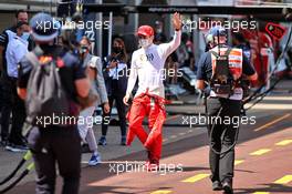 Charles Leclerc (MON) Ferrari, who is not starting the race. 23.05.2021. Formula 1 World Championship, Rd 5, Monaco Grand Prix, Monte Carlo, Monaco, Race Day.