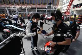 Esteban Ocon (FRA) Alpine F1 Team on the grid. 23.05.2021. Formula 1 World Championship, Rd 5, Monaco Grand Prix, Monte Carlo, Monaco, Race Day.