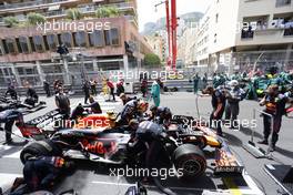 Sergio Perez (MEX) Red Bull Racing RB16B on the grid. 23.05.2021. Formula 1 World Championship, Rd 5, Monaco Grand Prix, Monte Carlo, Monaco, Race Day.