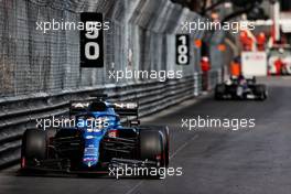 Fernando Alonso (ESP) Alpine F1 Team A521. 23.05.2021. Formula 1 World Championship, Rd 5, Monaco Grand Prix, Monte Carlo, Monaco, Race Day.