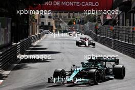 Lance Stroll (CDN) Aston Martin F1 Team AMR21. 23.05.2021. Formula 1 World Championship, Rd 5, Monaco Grand Prix, Monte Carlo, Monaco, Race Day.