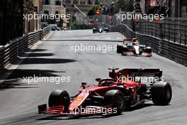 Carlos Sainz Jr (ESP) Ferrari SF-21. 23.05.2021. Formula 1 World Championship, Rd 5, Monaco Grand Prix, Monte Carlo, Monaco, Race Day.