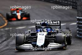 George Russell (GBR) Williams Racing FW43B. 23.05.2021. Formula 1 World Championship, Rd 5, Monaco Grand Prix, Monte Carlo, Monaco, Race Day.