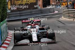 Antonio Giovinazzi (ITA) Alfa Romeo Racing C41. 23.05.2021. Formula 1 World Championship, Rd 5, Monaco Grand Prix, Monte Carlo, Monaco, Race Day.