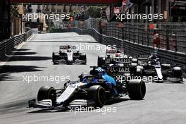 George Russell (GBR) Williams Racing FW43B. 23.05.2021. Formula 1 World Championship, Rd 5, Monaco Grand Prix, Monte Carlo, Monaco, Race Day.