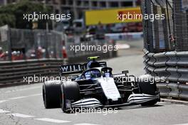 Nicholas Latifi (CDN) Williams Racing FW43B. 23.05.2021. Formula 1 World Championship, Rd 5, Monaco Grand Prix, Monte Carlo, Monaco, Race Day.