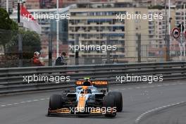 Lando Norris (GBR) McLaren MCL35M. 22.05.2021. Formula 1 World Championship, Rd 5, Monaco Grand Prix, Monte Carlo, Monaco, Qualifying Day.