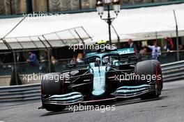 Sebastian Vettel (GER) Aston Martin F1 Team AMR21. 22.05.2021. Formula 1 World Championship, Rd 5, Monaco Grand Prix, Monte Carlo, Monaco, Qualifying Day.