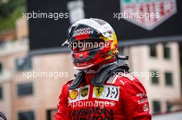 Carlos Sainz Jr (ESP) Ferrari in qualifying parc ferme. 22.05.2021. Formula 1 World Championship, Rd 5, Monaco Grand Prix, Monte Carlo, Monaco, Qualifying Day.