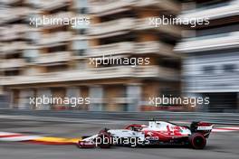 Antonio Giovinazzi (ITA) Alfa Romeo Racing C41. 22.05.2021. Formula 1 World Championship, Rd 5, Monaco Grand Prix, Monte Carlo, Monaco, Qualifying Day.