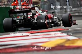 Antonio Giovinazzi (ITA) Alfa Romeo Racing C41. 22.05.2021. Formula 1 World Championship, Rd 5, Monaco Grand Prix, Monte Carlo, Monaco, Qualifying Day.