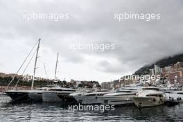 Boats in the scenic Monaco Harbour. 22.05.2021. Formula 1 World Championship, Rd 5, Monaco Grand Prix, Monte Carlo, Monaco, Qualifying Day.