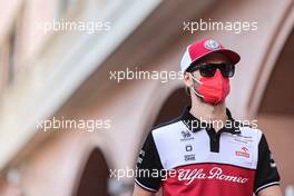 Antonio Giovinazzi (ITA) Alfa Romeo Racing. 23.05.2021. Formula 1 World Championship, Rd 5, Monaco Grand Prix, Monte Carlo, Monaco, Race Day.
