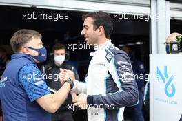 Nicholas Latifi (CDN) Williams Racing with Jost Capito (GER) Williams Racing Chief Executive Officer. 23.05.2021. Formula 1 World Championship, Rd 5, Monaco Grand Prix, Monte Carlo, Monaco, Race Day.