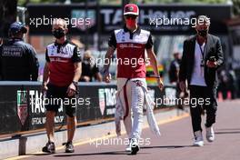 Antonio Giovinazzi (ITA) Alfa Romeo Racing. 20.05.2021. Formula 1 World Championship, Rd 5, Monaco Grand Prix, Monte Carlo, Monaco, Practice Day.