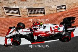 Antonio Giovinazzi (ITA) Alfa Romeo Racing C41. 20.05.2021. Formula 1 World Championship, Rd 5, Monaco Grand Prix, Monte Carlo, Monaco, Practice Day.