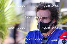 Fernando Alonso (ESP) Alpine F1 Team. 20.05.2021. Formula 1 World Championship, Rd 5, Monaco Grand Prix, Monte Carlo, Monaco, Practice Day.