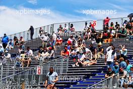 Circuit atmosphere - fans in the grandstand. 20.05.2021. Formula 1 World Championship, Rd 5, Monaco Grand Prix, Monte Carlo, Monaco, Practice Day.