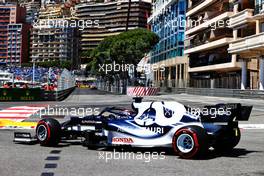 Yuki Tsunoda (JPN) AlphaTauri AT02. 20.05.2021. Formula 1 World Championship, Rd 5, Monaco Grand Prix, Monte Carlo, Monaco, Practice Day.