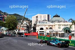 Lance Stroll (CDN) Aston Martin F1 Team AMR21. 20.05.2021. Formula 1 World Championship, Rd 5, Monaco Grand Prix, Monte Carlo, Monaco, Practice Day.