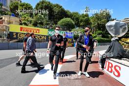 Esteban Ocon (FRA) Alpine F1 Team walks the circuit with the team. 19.05.2021. Formula 1 World Championship, Rd 5, Monaco Grand Prix, Monte Carlo, Monaco, Preparation Day.