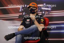 Max Verstappen (NLD) Red Bull Racing in the FIA Press Conference. 19.05.2021. Formula 1 World Championship, Rd 5, Monaco Grand Prix, Monte Carlo, Monaco, Preparation Day.