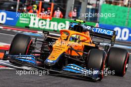 Lando Norris (GBR) McLaren MCL35M. 05.11.2021. Formula 1 World Championship, Rd 18, Mexican Grand Prix, Mexico City, Mexico, Practice Day.