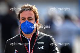 Fernando Alonso (ESP) Alpine F1 Team. 05.11.2021. Formula 1 World Championship, Rd 18, Mexican Grand Prix, Mexico City, Mexico, Practice Day.