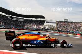 Daniel Ricciardo (AUS) McLaren MCL35M. 05.11.2021. Formula 1 World Championship, Rd 18, Mexican Grand Prix, Mexico City, Mexico, Practice Day.