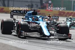 Fernando Alonso (ESP) Alpine F1 Team A521. 05.11.2021. Formula 1 World Championship, Rd 18, Mexican Grand Prix, Mexico City, Mexico, Practice Day.