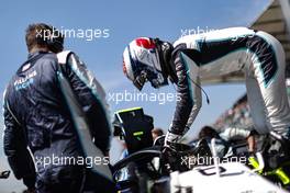 Nicholas Latifi (CDN) Williams Racing FW43B on the grid. 07.11.2021. Formula 1 World Championship, Rd 18, Mexican Grand Prix, Mexico City, Mexico, Race Day.