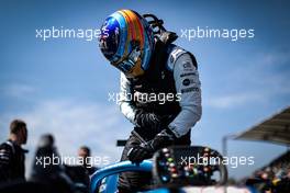 Fernando Alonso (ESP) Alpine F1 Team A521 on the grid. 07.11.2021. Formula 1 World Championship, Rd 18, Mexican Grand Prix, Mexico City, Mexico, Race Day.