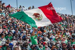 Mexican Flag. 07.11.2021. Formula 1 World Championship, Rd 18, Mexican Grand Prix, Mexico City, Mexico, Race Day.