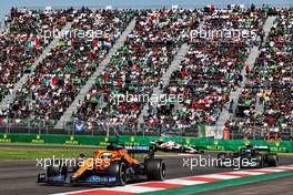 Daniel Ricciardo (AUS) McLaren MCL35M. 07.11.2021. Formula 1 World Championship, Rd 18, Mexican Grand Prix, Mexico City, Mexico, Race Day.