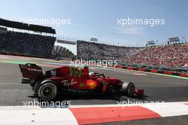 Charles Leclerc (MON) Ferrari SF-21. 07.11.2021. Formula 1 World Championship, Rd 18, Mexican Grand Prix, Mexico City, Mexico, Race Day.