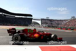Carlos Sainz Jr (ESP) Ferrari SF-21. 07.11.2021. Formula 1 World Championship, Rd 18, Mexican Grand Prix, Mexico City, Mexico, Race Day.