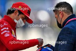 Carlos Sainz Jr (ESP) Ferrari. 06.11.2021. Formula 1 World Championship, Rd 18, Mexican Grand Prix, Mexico City, Mexico, Qualifying Day.