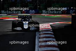 Nicholas Latifi (CDN) Williams Racing FW43B. 06.11.2021. Formula 1 World Championship, Rd 18, Mexican Grand Prix, Mexico City, Mexico, Qualifying Day.