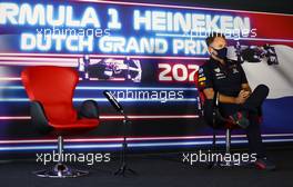 Christian Horner (GBR) Red Bull Racing Team Principal in the FIA Press Conference. 03.09.2021. Formula 1 World Championship, Rd 13, Dutch Grand Prix, Zandvoort, Netherlands, Practice Day.
