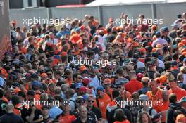 Circuit atmosphere - fans. 03.09.2021. Formula 1 World Championship, Rd 13, Dutch Grand Prix, Zandvoort, Netherlands, Practice Day.